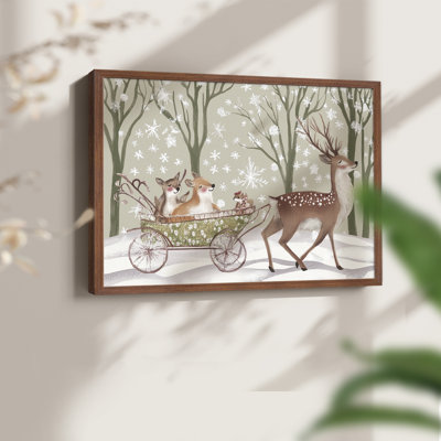 Art de Noël - XLIV - reproduction encadrée - réarmable