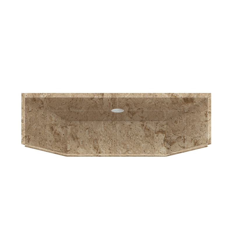 39.5'' W 37.75'' D Shower Base, Silver Mocha