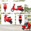 Métal et enfants 8-12 autos avec rouge, conception réglable, fabrication PP, 51,2 po x 21,7 po x 31,1 po