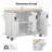 51" Fluted Kitchen Island With Drop Leaf-1710716683
