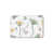 Blanc / motif floral vert sélectionné