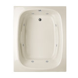 Designer Alexis 60" x 48" Combination Acrylic Bathtub