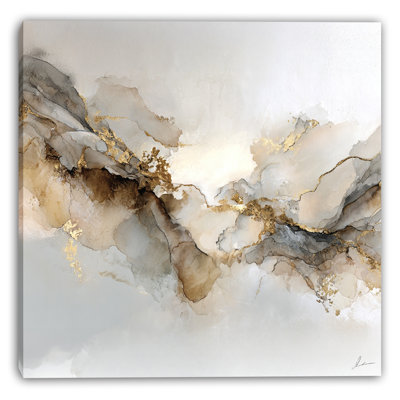 Sandstone Veil Wrapped Canvas Wall Art