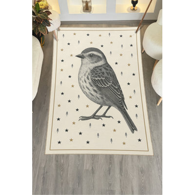 Tapis gris tissé Mosso