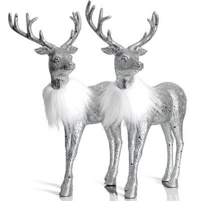 Christmas Deer Figurines & Collectibles