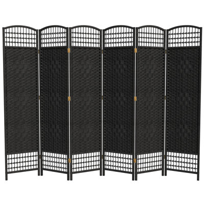 67" x 64" Weave 5 Panel Room Divider