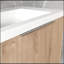 Meuble-lavabo mural 30 po avec armoire latérale