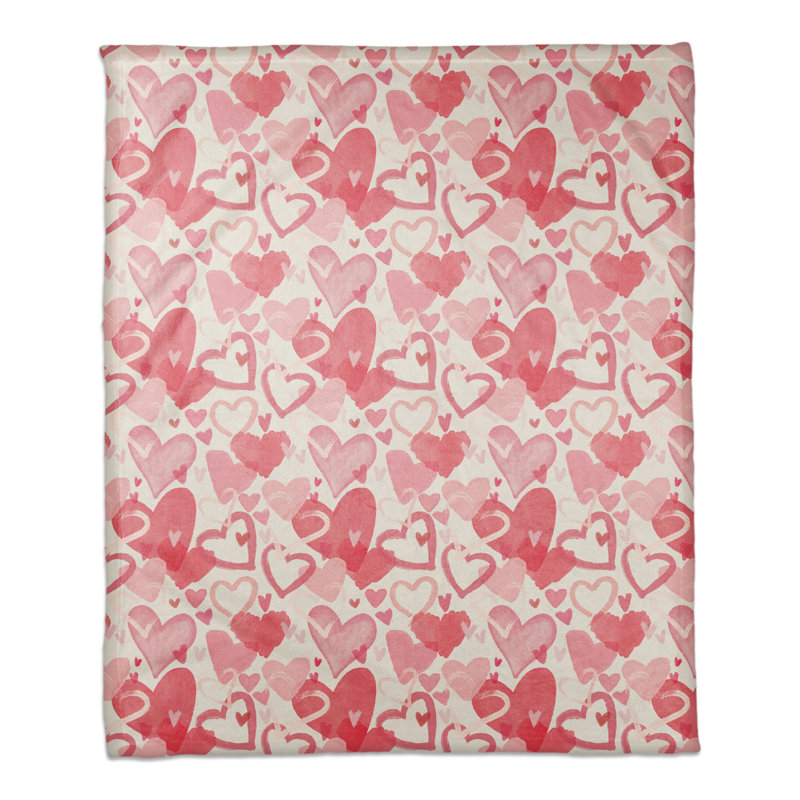 Jeté polaire Heart Cluster