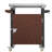 Outdoor Grill Cart With Stainless Steel Tabletop, Patio Kitchen Island With Wheels, Hooks, And Spice Rack, Waterproof Outdoor Grill Table, Kitchen Island