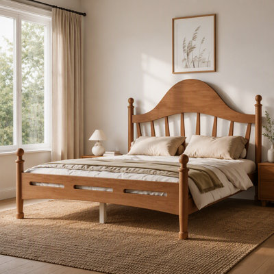 Wood Platform Bed
