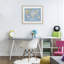«Kid's Map of World», reproduction encadrée sous verre, par Carla Daly-972504456-972504458