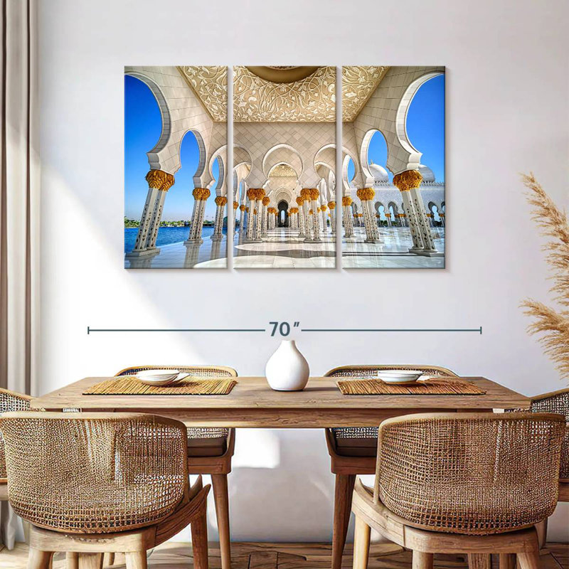 Nicci Elegant Sheikh Zayed Mosque, 36" H x 57" W
