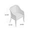 Chaise avec accoudoirs Raoul-531297624