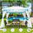 10 Ft. x 10 Ft. Awning Steel Patio Gazebo