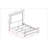 Panel Platform Bed with LED Light-1273168251