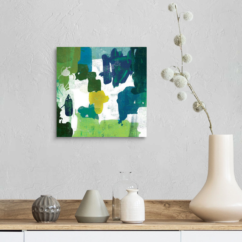 Block Paint I, reproduction d’art sur toile, Toile tendue, H 12 po x l 12 po x P 1,25 po