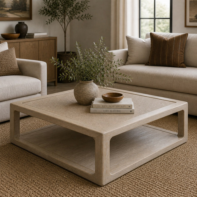 Solid Wood Coffee Table