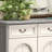 White&Gray Solid Wood Shoe Storage Bench
