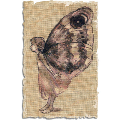 Butterfly  55-A033 K Counted Cross Stitch Kit