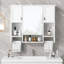 Armoire de rangement murale moderne 35 po x 28 po-1183473800