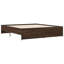 Vidaxl Bed Frame Engineered Wood And Metal-1021502814-1021502808