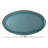 Veranda Melamine Oval Platter Aqua