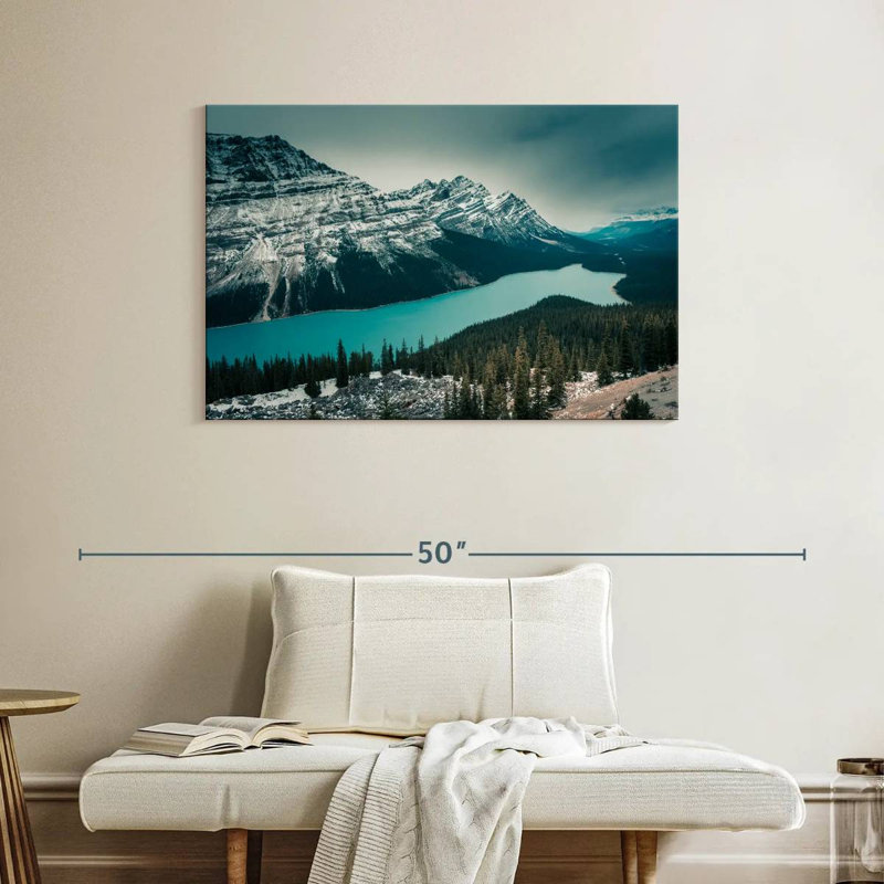 Alvord Peyto Lake, H 26 po x l 39 po