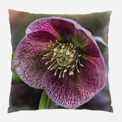 Canvas Outdoor Reversible Throw Pillow