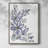 Periwinkle Patch I Framed Print - Solid Wood-1815685475
