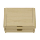 Hedden Nightstand with 2 Drawers in Natural Oak