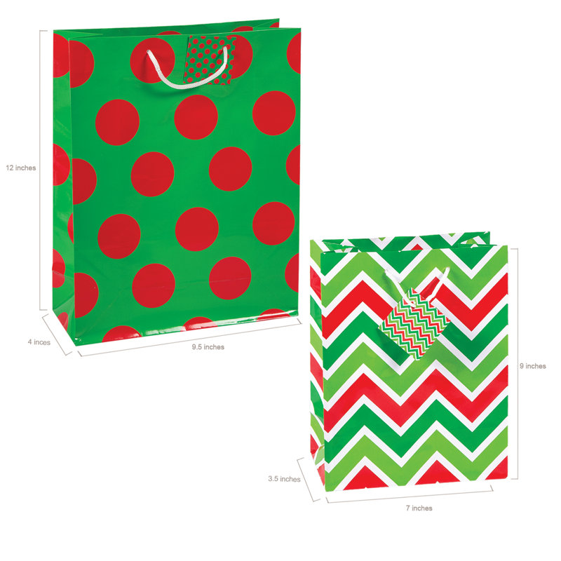 Ariadny Paper Christmas Gift Bags