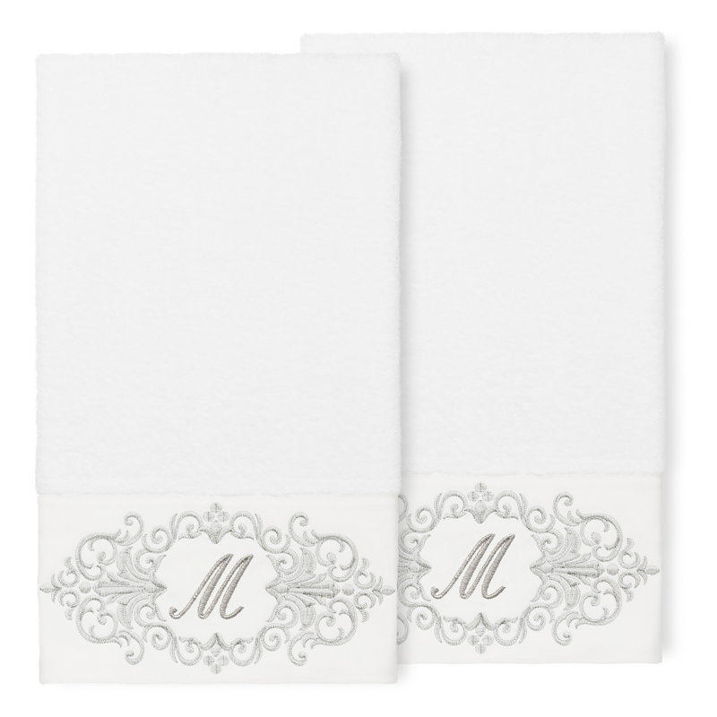Monica Midweight Bath Towel, White, M