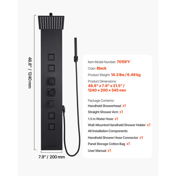 Dimensions du produit