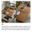 Brown Rectangular Solid Wood Dining table-2129327992