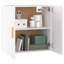 17 Stories Wall Cabinet  60X30x60 Cm Engineered Wood-1165902545