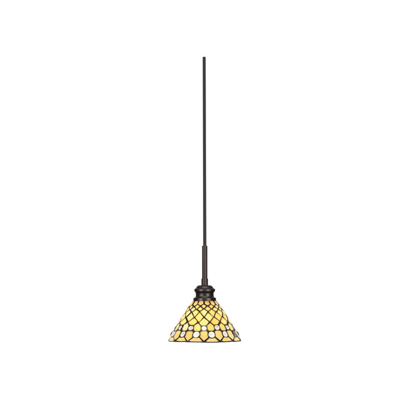 Mini-luminaire suspendu Edge, Espresso