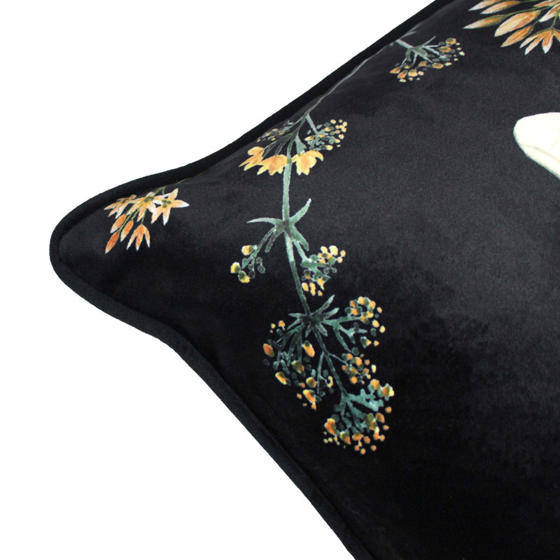 Midnight Garden Bee Polyester Filled Cushion Twin Pack