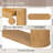 53" Wide 2 - Drawer Credenza Office Storage Cabinet-367389124