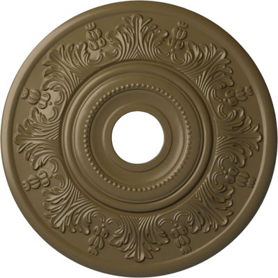 Médaillon de plafond 20 po x P 3 1/2 po x P 1 1/2 po (convient aux auvents jusqu'à 6 1/2 po)