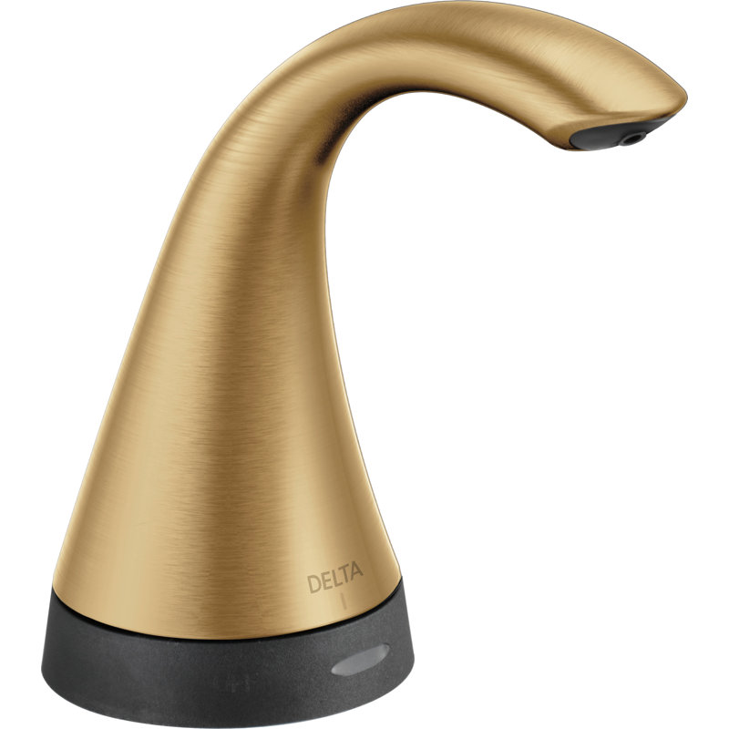Addison Transitional Touch Soap Dispenser, Brilliance Champagne Bronze