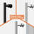 34 in.W x 72 in.H Bifold Frameless Glass Shower Door 1/4 in. Fold Glass Pivot Swing Shower Door-100913844