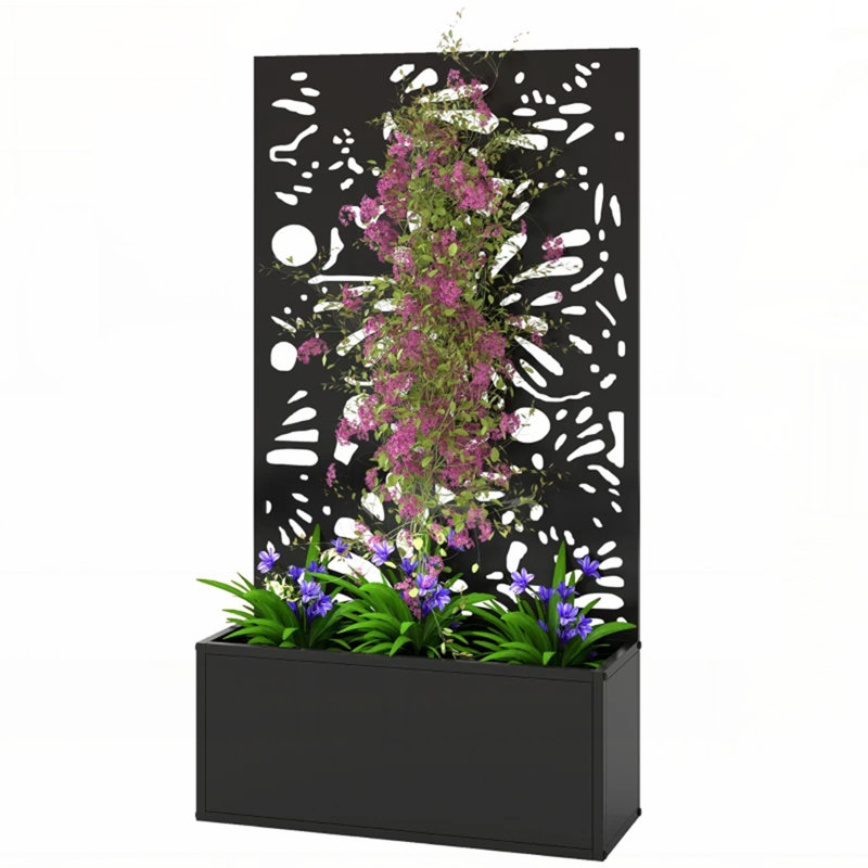 Stylish Plant Bed,Freestanding Or Wall Mounted Plant Bed