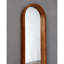 Miroir 9,5 x 2 x 47,2 po avec cadre ovale allongé