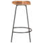 Casias Counter Stool with Metal Frame-366801365