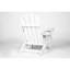 Chaise Adirondack pliante avec table d'appoint, ensemble de 3 chaises Adirondack, blanc (2 chaises et 1 table)-130063799