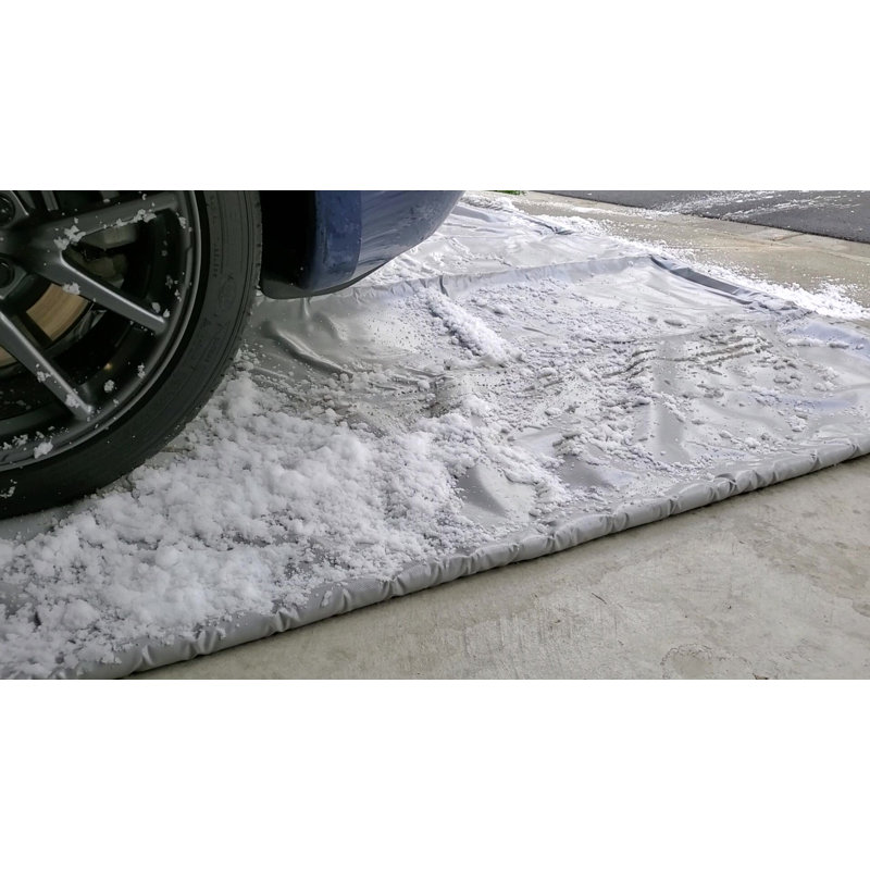 Floor Defender Coco Mats N More Garage Flooring in Gray, 93" W x 192" L