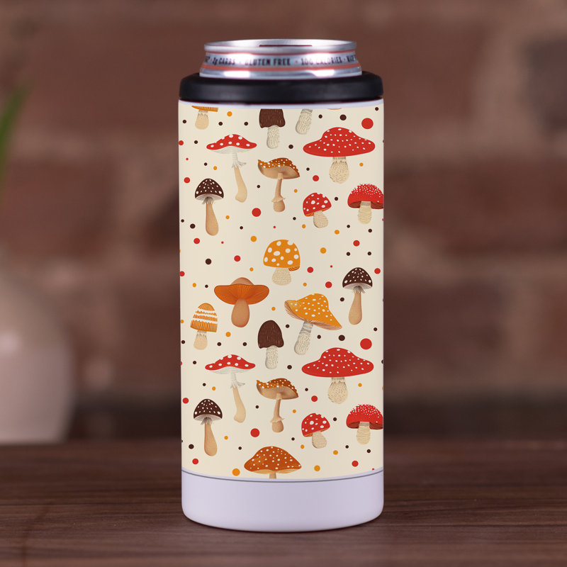 Cutie Mushroom Pattern 12 oz. Beverage Sleeve