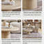 Table basse simple en pierre naturelle