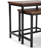 Skyler 2-Piece Solid Mango Wood Nesting Side Table Set with Metal Bases-1712543626