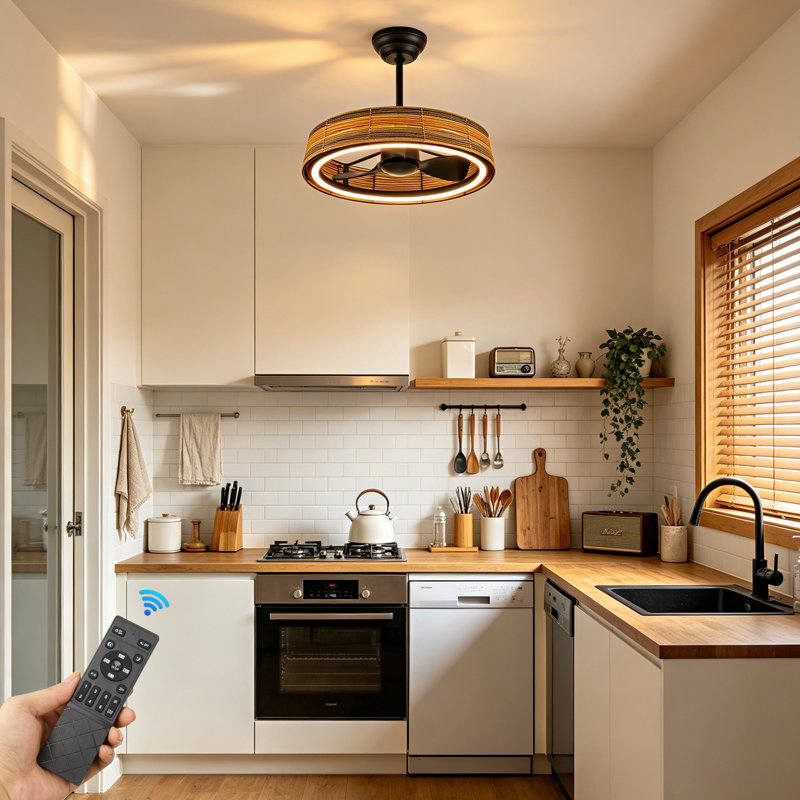 Ventilateur de plafond Boho
